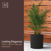 Chai Fluted Round Planter