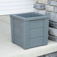 Sage Gray Square Planter (Set of 2)