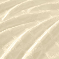 Ivory Laurel Leaf Tablecloth
