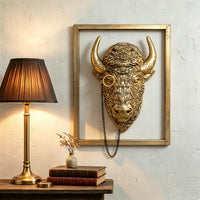 Bull Head Wall Decor