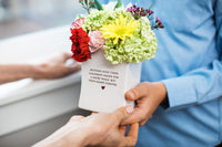 Small Square Keepsake Vase