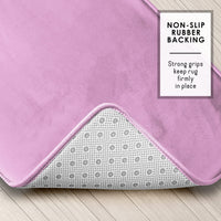 Lavender Memory Foam Bath Mats (Set of 2)