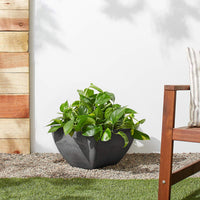 Charcoal Square Planter