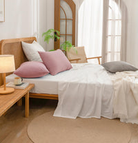 Washed Cotton Pillowcases (Set of 2)