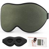Olive Green Side-Sleeper Mask