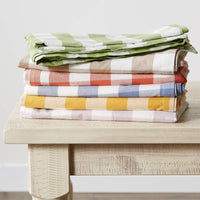 Blue Buffalo Check Tablecloth