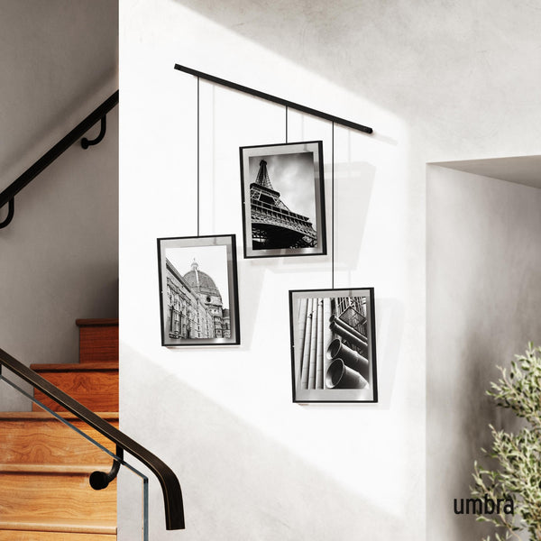 Black Gallery Frames (Set of 3)
