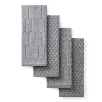 Grey Chambray Kitchen Towels (Set of 4)
