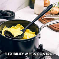 Black Nonstick Cooking Utensils (Set of 5)