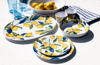 Yellow Melamine Serving Bowl