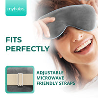 Gray Heated Eye Mask