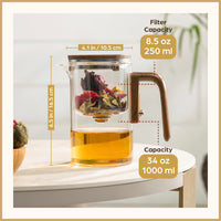 Brown Magic Infuser Teapot
