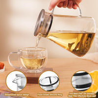 Clear Glass Teapot