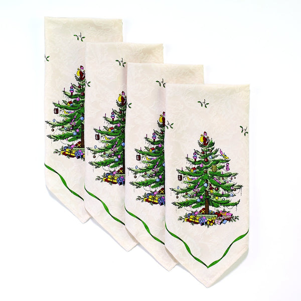 Christmas Tree Napkins (Set of 4)