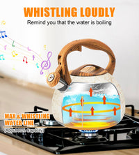 Off-White Tea Kettle