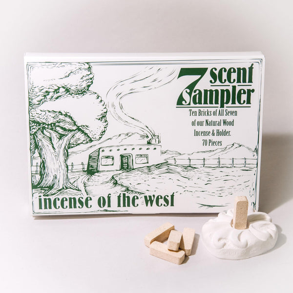 Wood Incense Sampler & Burner