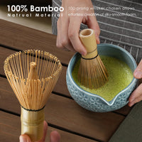 Sakura Blue Matcha Whisk Set (Set of 7)