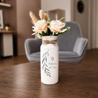 White Willow Keepsake Vase