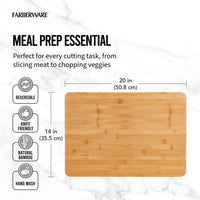 Large Bamboo Cutting Board