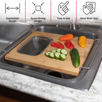 Natural Board with Strainer