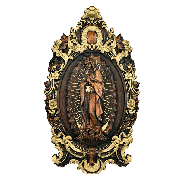 Wooden Our Lady of Guadalupe