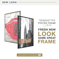 Black Movie Poster Frame (Set of 2)