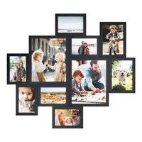 Ink Black Gallery Frames (Set of 10)