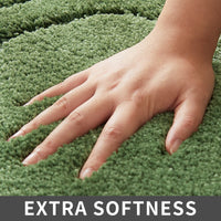 Green Plush Bath Mat