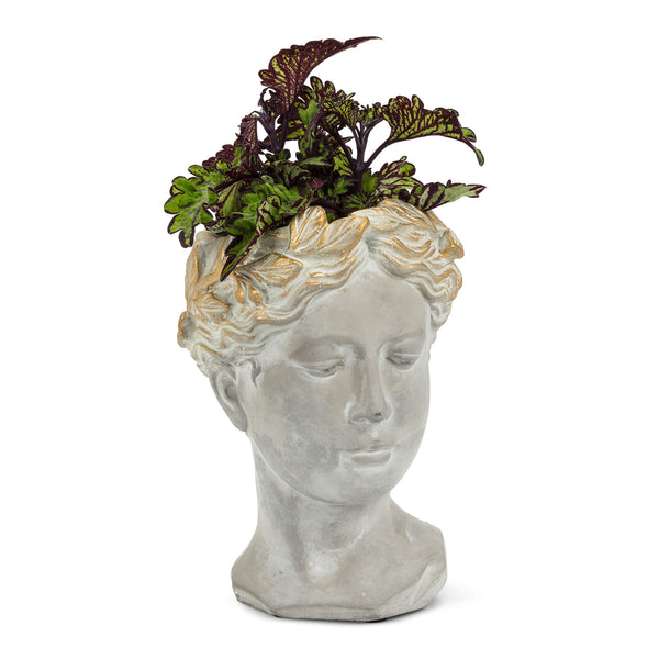 Aphrodite Head Planter