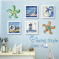 Green Starfish Wall Decor