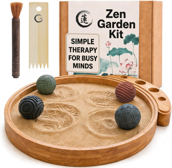 Bamboo Zen Garden Tray