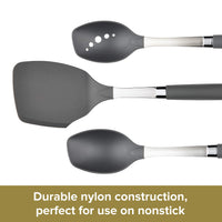 Graphite Nylon Utensils (Set of 10)