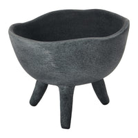 Slate Terracotta Footed Bowl