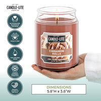 Cinnamon Roll Scented Candle