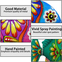 Metal Fish Wall Decor (Set of 3)