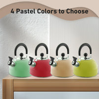 Pastel Yellow Tea Kettle