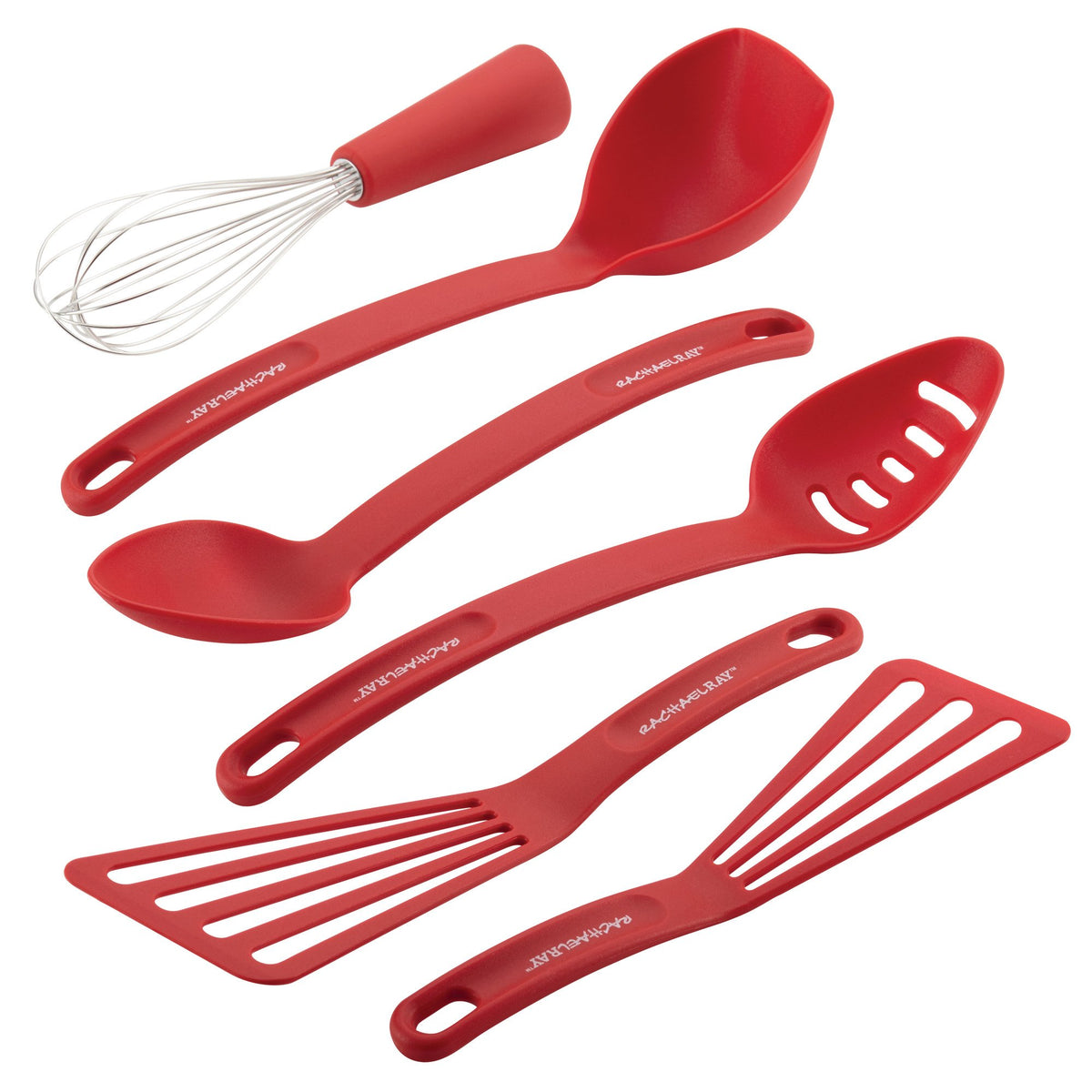 Red Nylon Utensils (Set of 6)
