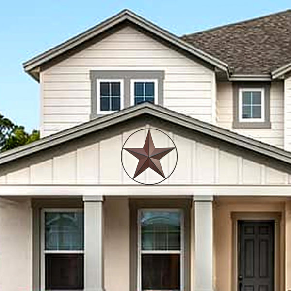 Red Barn Star Wall Decor