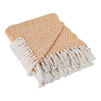 Pumpkin Spice Woven Throw
