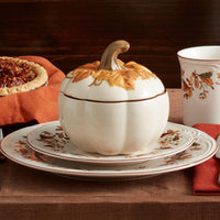 Cream Pumpkin Bowls (Set of 12)
