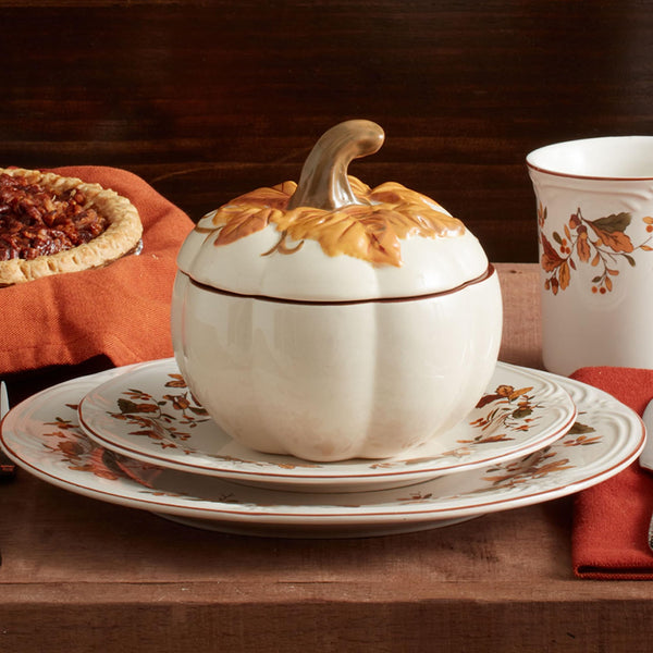 Cream Pumpkin Bowls (Set of 12)