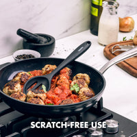 Black Nonstick Cooking Utensils (Set of 5)