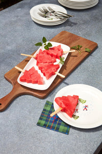 White Tray & Bowl Set