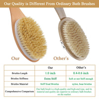 Stiff Bristle Back Scrub Brush