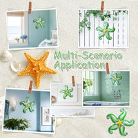 Green Starfish Wall Decor