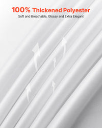 White Round Tablecloths (Set of 6)