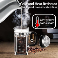 Glass French Press Coffee Maker