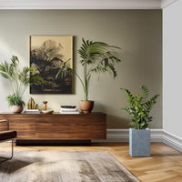 Slate Square Concrete Planter