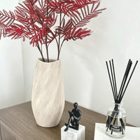 White Ceramic Flower Vase