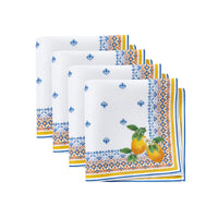Capri Lemon Napkins (Set of 4)